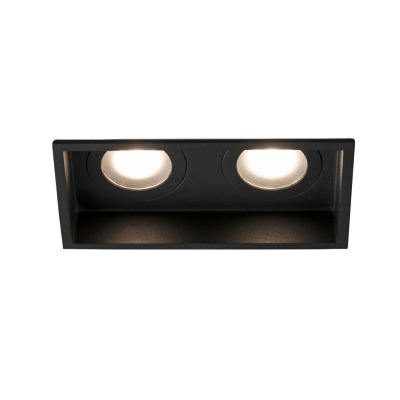 40125 Faro HYDE BLACK SQUARE 2L GU10