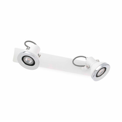 40553 Faro RING 2L White wall lamp