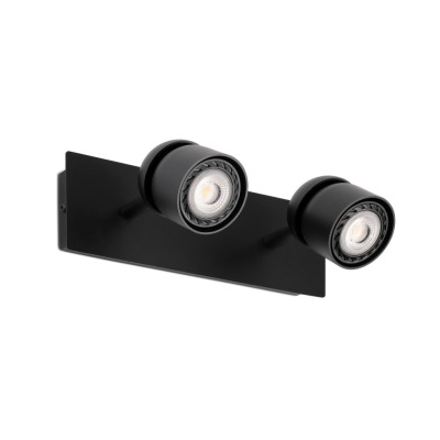 40665 Faro COCO WALL LAMP BLACK 2xGU10