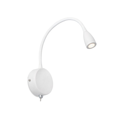 41019 Faro LOKE WHITE READER LAMP 3W 3000K