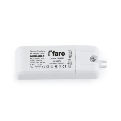 43070 Faro TRANSFORMER 60W TO RECESSEDS