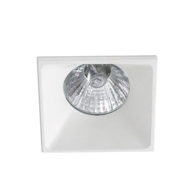 43400 Faro NE?N WHITE RECESSED LAMP 1XGU10 SQUARE