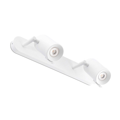 43523 Faro ORLEANS 2L White wall lamp