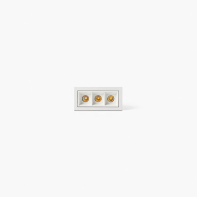 43701930411 TK-Lighting TROOP RECESSED WHITE-WHITE 3X2W 48° 3000K CRI90