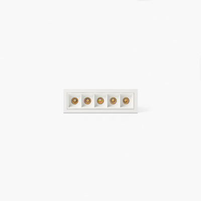43702940311 TK-Lighting TROOP RECESSED WHITE-WHITE 5X2W 36° 4000K CRI90