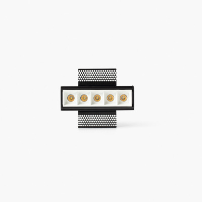 43706940401 TK-Lighting TROOP RECESSED WHITE 5X2W 48° TRIMLESS 4000K CRI90