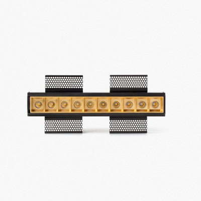43707930304 TK-Lighting TROOP RECESSED GOLD 10X2W 36° TRIMLESS 3000K CRI90