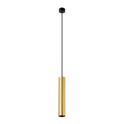 43756 Faro STAN PENDANT LAMP SATIN GOLD 1xGU10