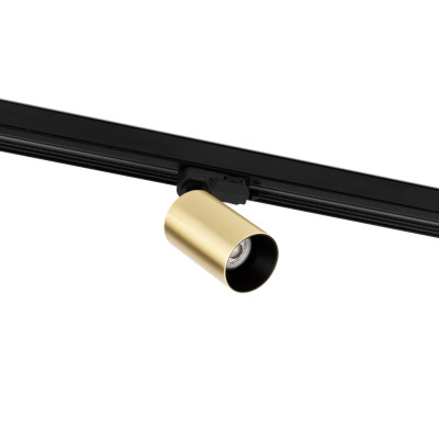 43757 Faro STAN TRACK PROJECTOR SATIN GOLD 1xGU10
