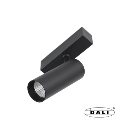 5010803012D Faro NESO HOLE-10W 3000K 18 D BLACK DALI