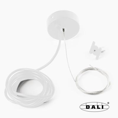 5020210201D Faro NESO PENDANT KIT TO DRIVER BOX WHITE DALI
