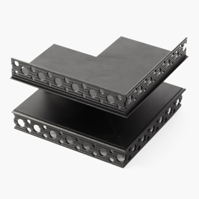5020221302 Faro NESO OUTSIDE CORNER RECESSED BLACK