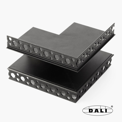 5020221302D Faro NESO OUTSIDE CORNER RECESSED BLACK DALI