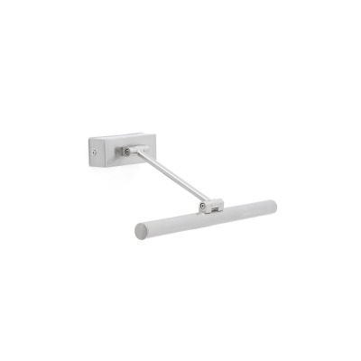61080 Faro MAGRITTE-1 LED MATT NICKEL PICTURE WALL LIGHT 6W