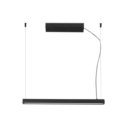 61101 Faro VICO 60 PENDANT BLACK 15W 2700K CANOPY SURFACE