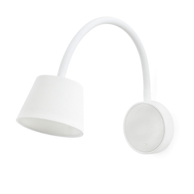 62099 Faro BLOME White wall lamp