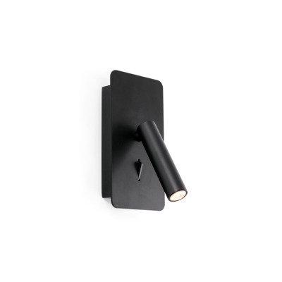 62116 Faro SUAU READER BLACK USB LED 3W