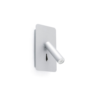 62121 Faro SUAU LED GREY WALL LAMP HIGH POWER LED 3W 3000K