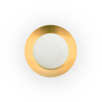 62146 Faro SIDE LED BLACK AND GOLD CEILING LAMP 20W 3000K