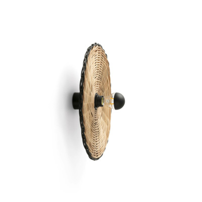 62173-78 Faro COSTAS W/L CEILING BLACK P. RATAN E27 ?400*70mm