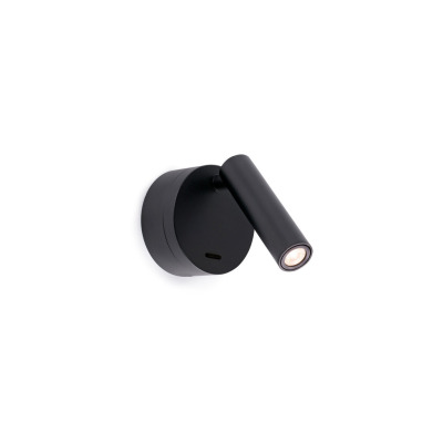 62708 Faro BOC LED BLACK READER 3W 3000K