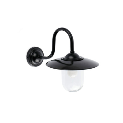 62810 Faro HUDSON BLACK WALL LAMP