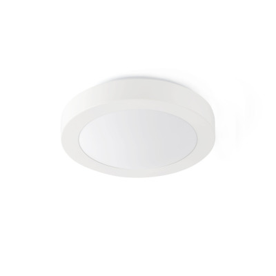62965 Faro LOGOS-1 WHITE CEILING LAMP 1 X E27 20W