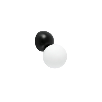 64027 Faro JOY WALL LAMP BLACK LED4W 3000K