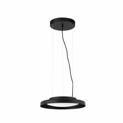 64098 Faro DOLME Black pendant lamp