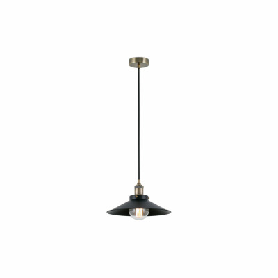 64133 Faro MARLIN BLACK PENDANT LAMP1 X E27 60W