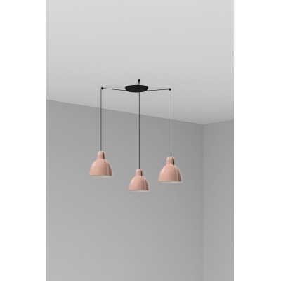64255-126-3L Faro VENICE PINK PENDANT ?200 1x E27 3L