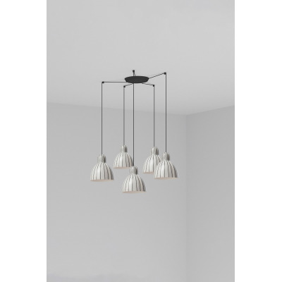 64255-127-5L Faro VENICE STRIPES PENDANT ?200 1xE27 5L