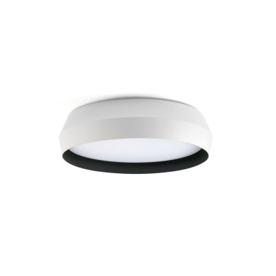 64278 Faro SHOKU 350 WALL LAMP/CEILING L. BL-NG LED 24W 2700K
