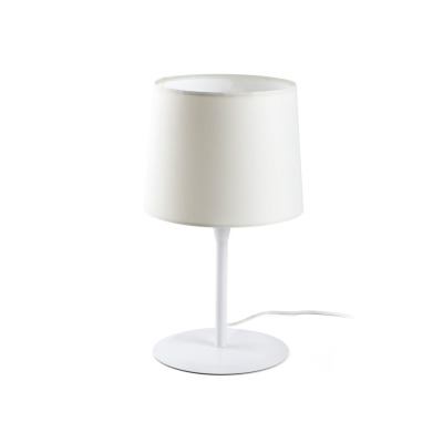 64310-04 Faro CONGA WHITE TABLE LAMP WHITE LAMPSHADE ?250*200*?2