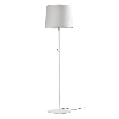 64312-07 Faro CONGA WHITE FLOOR LAMP WHITE LAMPSHADE ?400*300*?3