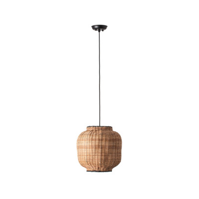 65134-77 Faro TUPAI BLACK PENDANT RATTAN E27 ?300*290*?168
