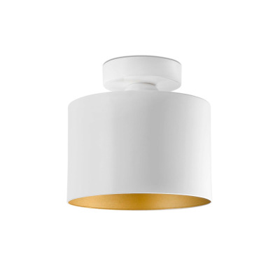 65137 Faro JANET GOLD/WHITE CEILING LAMP E27 MAX 20W