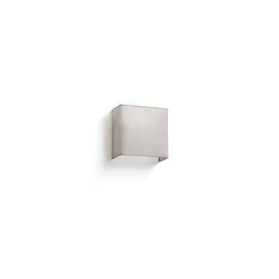 66400-105 Faro OTTON LINEN WALL LAMP 1xE27 HOR. SQ. 200x205x108