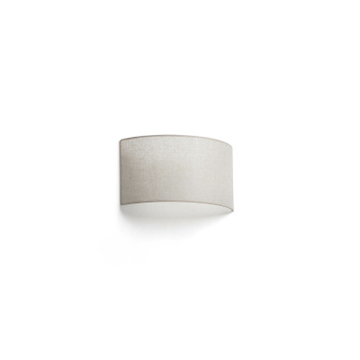 66401-109 Faro OTTON WALL LAMP LINO 2xE27 HOR. ROUND 375x200x115