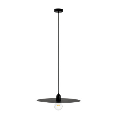 68145 Faro PLAT BLACK PENDANT LAMP E27 60W