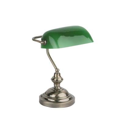 68334 Faro BANKER OLD GOLD TABLE LAMP 1 X E27 60W