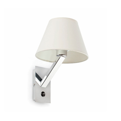 68504 Faro MOMA-1 WHITE WALL LAMP 1 X E27 60W