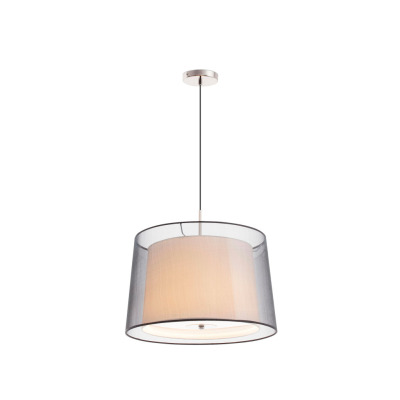 68549 Faro SABA 400 Matt nickel pendant lamp 3L