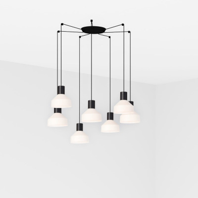 68594-7L Faro KOMBO BEIGE PENDANT LAMP ?200 1X E27 7L