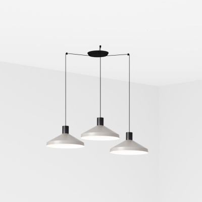 68595-3L Faro KOMBO GREY PENDANT LAMP ?400 1X E27 3L
