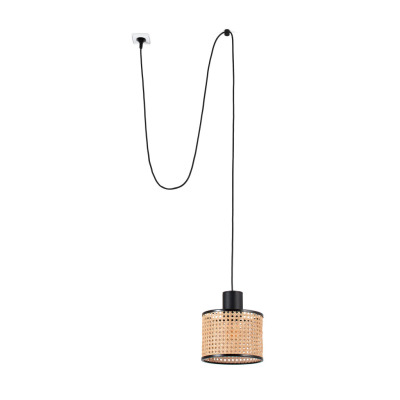 68604-47 Faro MAMBO PENDANT LAMP WITH PLUG E27 ?210*159*?210 RAT