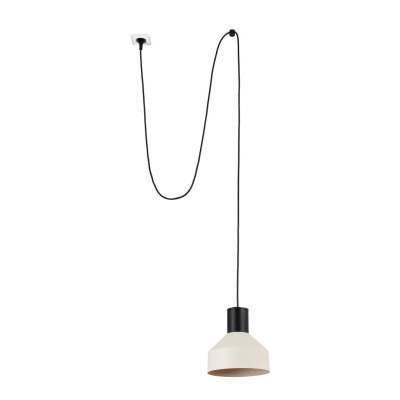 68604-65 Faro KOMBO BEIGE PENDANT LAMP WITH PLUG ?200 1X E27
