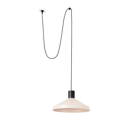 68604-67 Faro KOMBO BEIGE PENDANT LAMP WITH PLUG ?400 1X E27