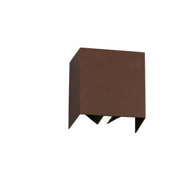 70270 Faro OLAN LED RUST BROWN WALL LAMP LED 6W 3000K
