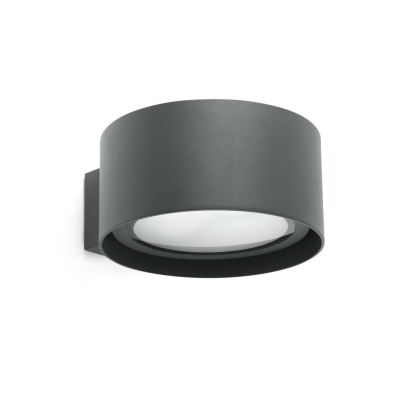 70579 Faro QUART LED DARK GREY WALL LAMP